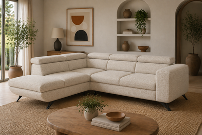 Arrata Corner Sofa Bed With Storage