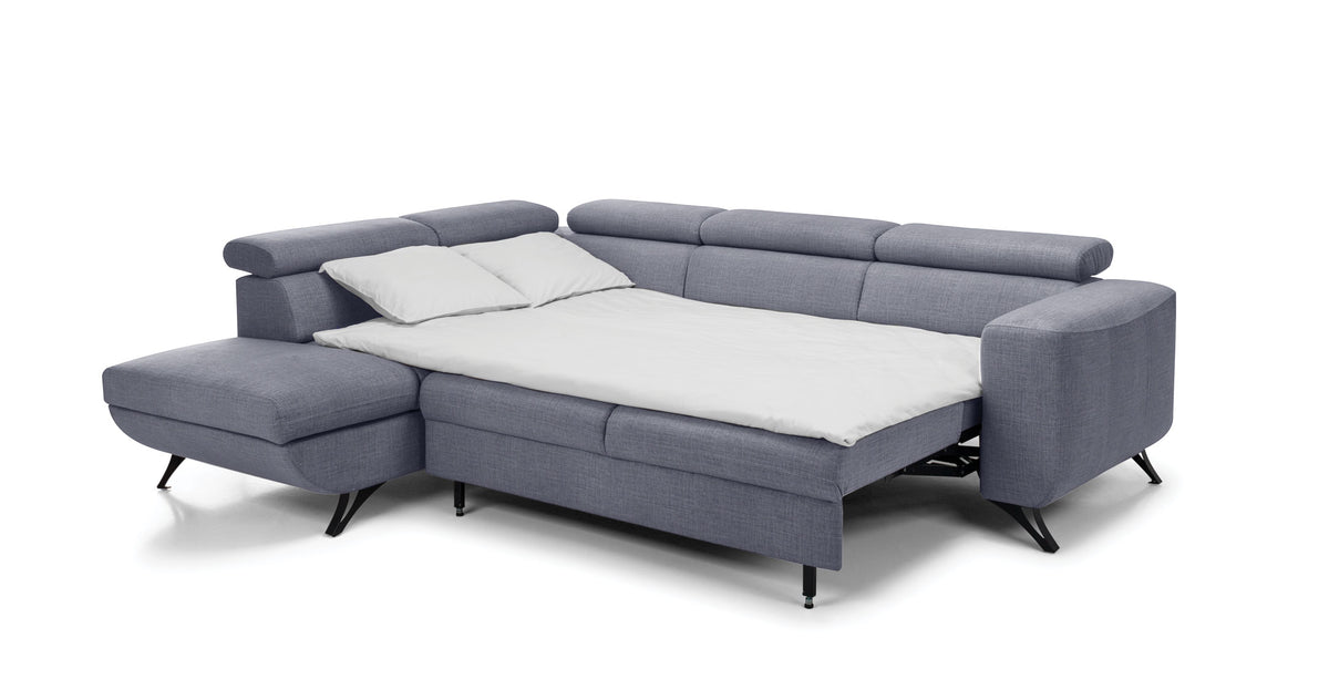 Arrata Corner Sofa Bed With Storage