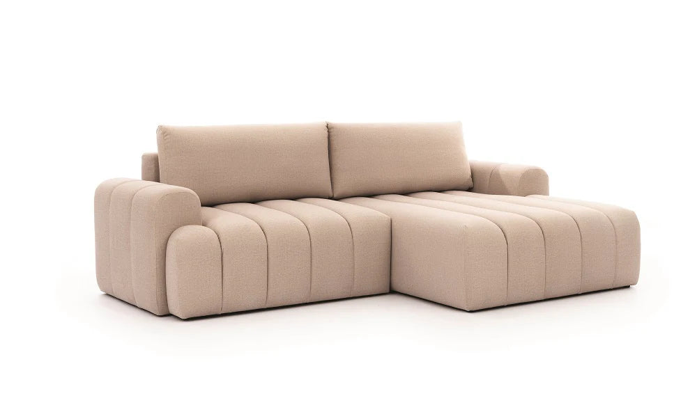 Anubis Corner Sofa Bed with Storage