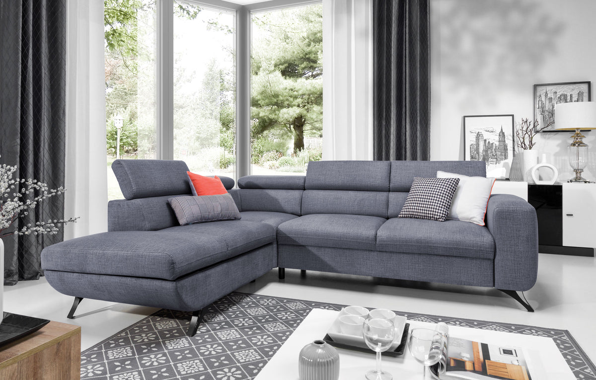 Arrata Corner Sofa Bed With Storage
