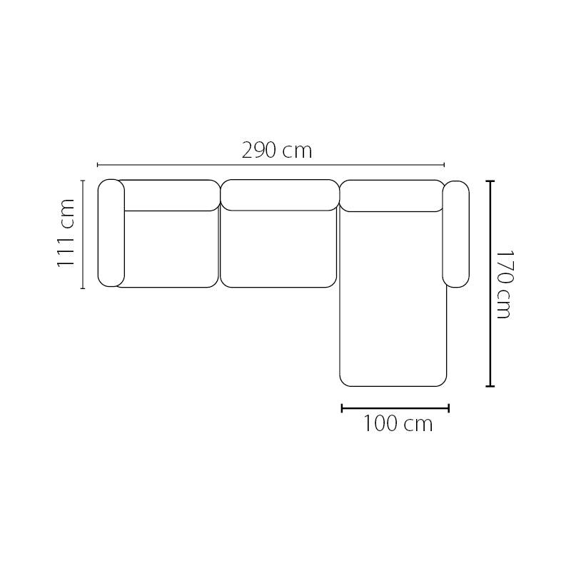 GAPPA Corner Sofa
