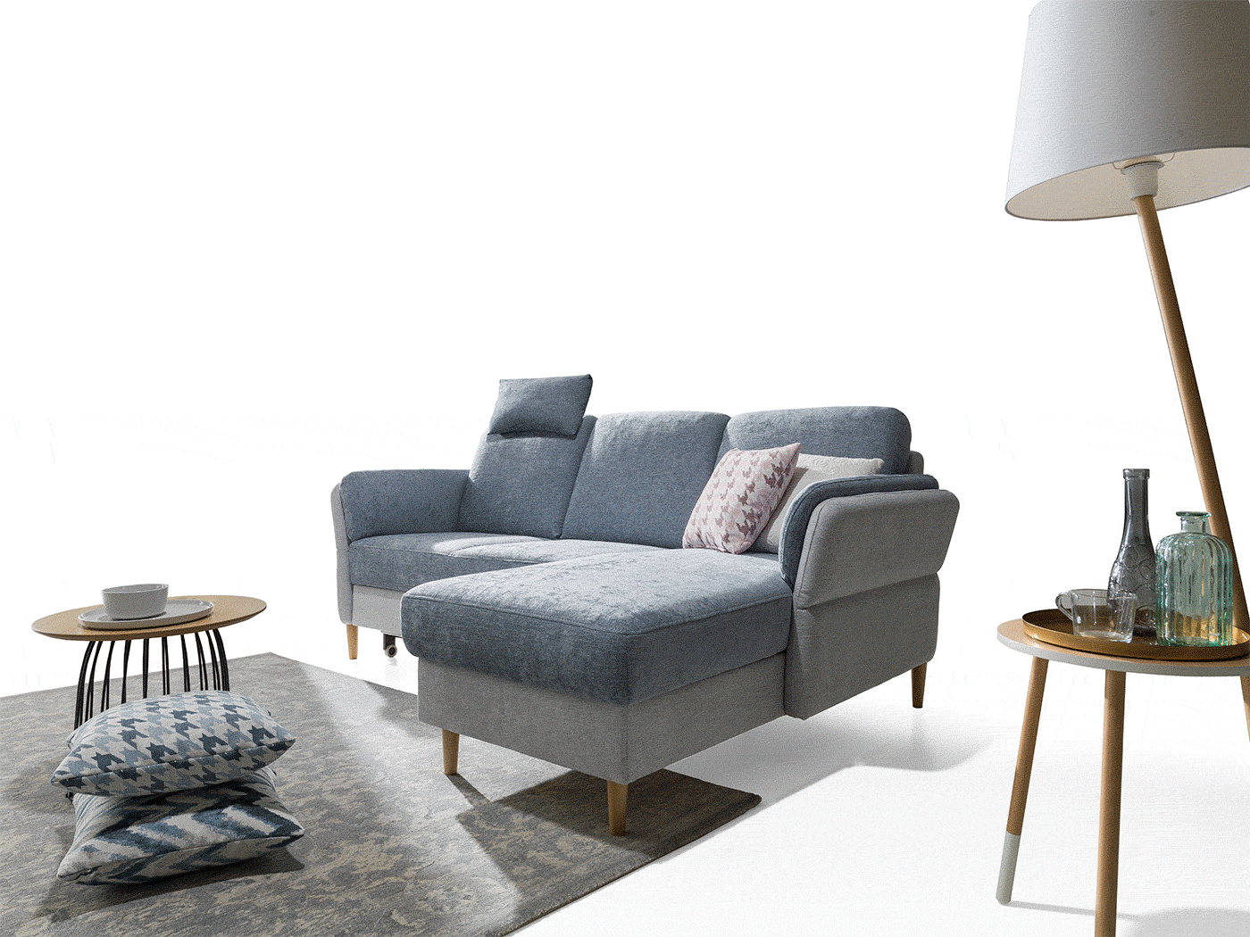 Sori Corner Sofa Bed With Storage