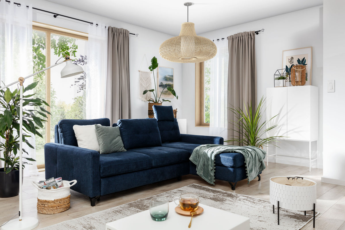 Nawe Corner Sofa Bed With Storage