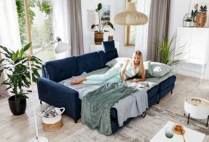 Nawe Corner Sofa Bed With Storage
