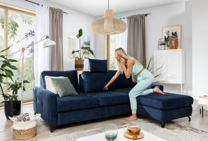 Nawe Corner Sofa Bed With Storage
