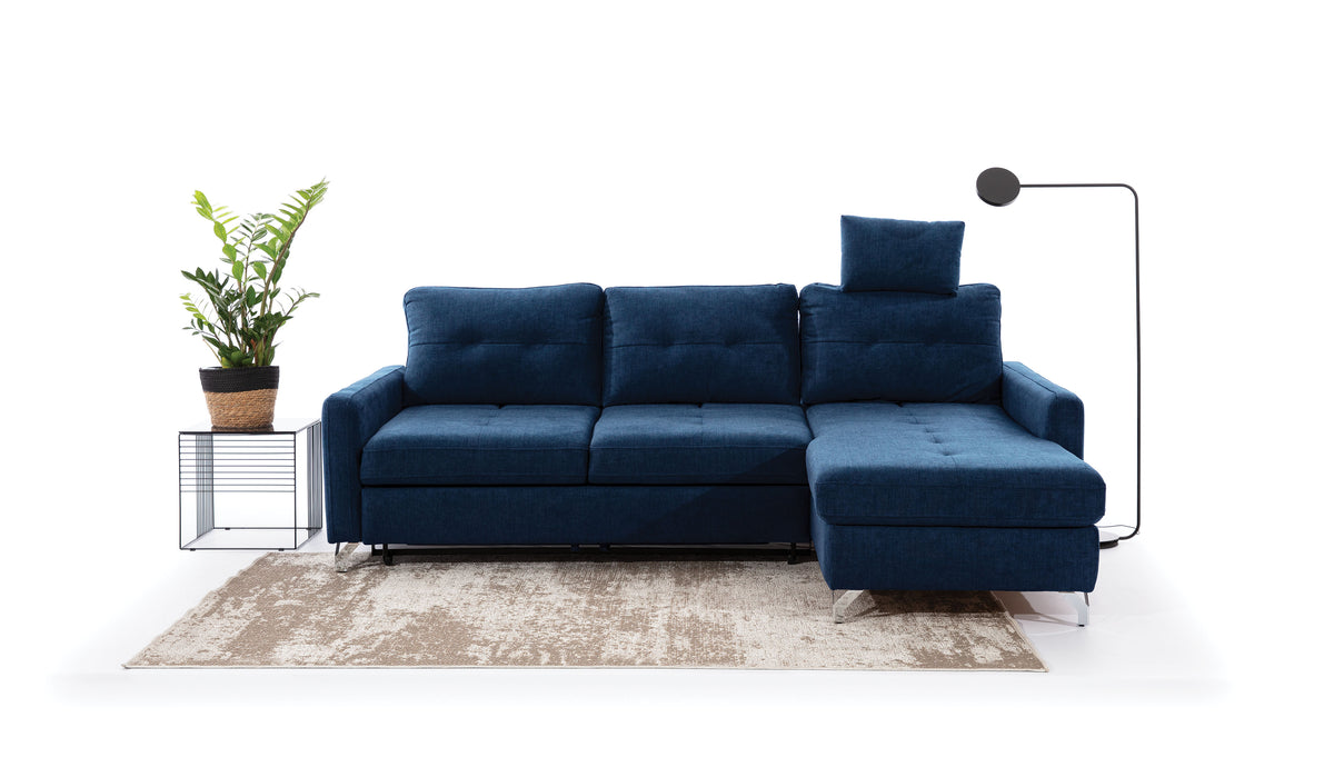 Nawe Corner Sofa Bed With Storage