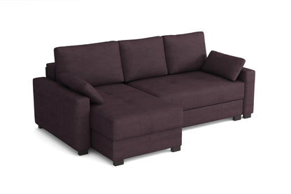 'Mocca' Kingsize Corner Storage Sofa Bed SofaBedExpert.co.uk