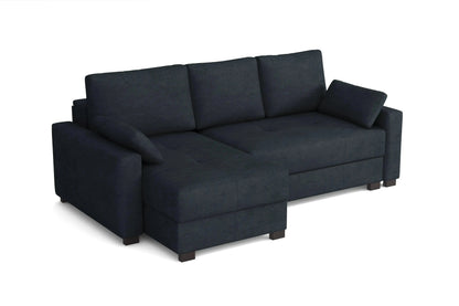 'Mocca' Kingsize Corner Storage Sofa Bed SofaBedExpert.co.uk