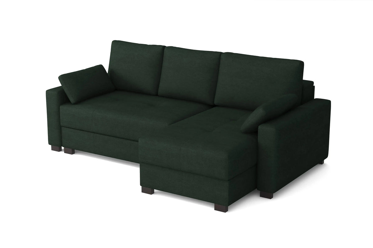 'Mocca' Kingsize Corner Storage Sofa Bed SofaBedExpert.co.uk