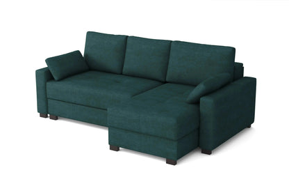 'Mocca' Kingsize Corner Storage Sofa Bed SofaBedExpert.co.uk