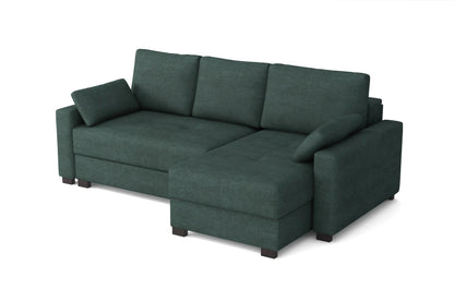 'Mocca' Kingsize Corner Storage Sofa Bed SofaBedExpert.co.uk