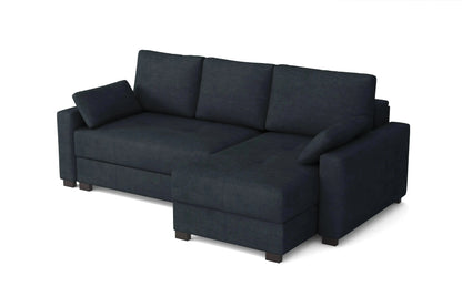 'Mocca' Kingsize Corner Storage Sofa Bed SofaBedExpert.co.uk