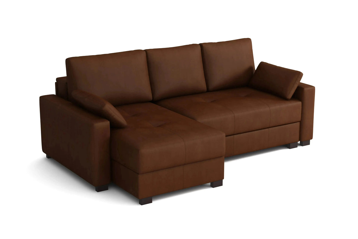 Mocca King Size Corner Sofa Bed (Copy MS2) SofaBedExpert.co.uk