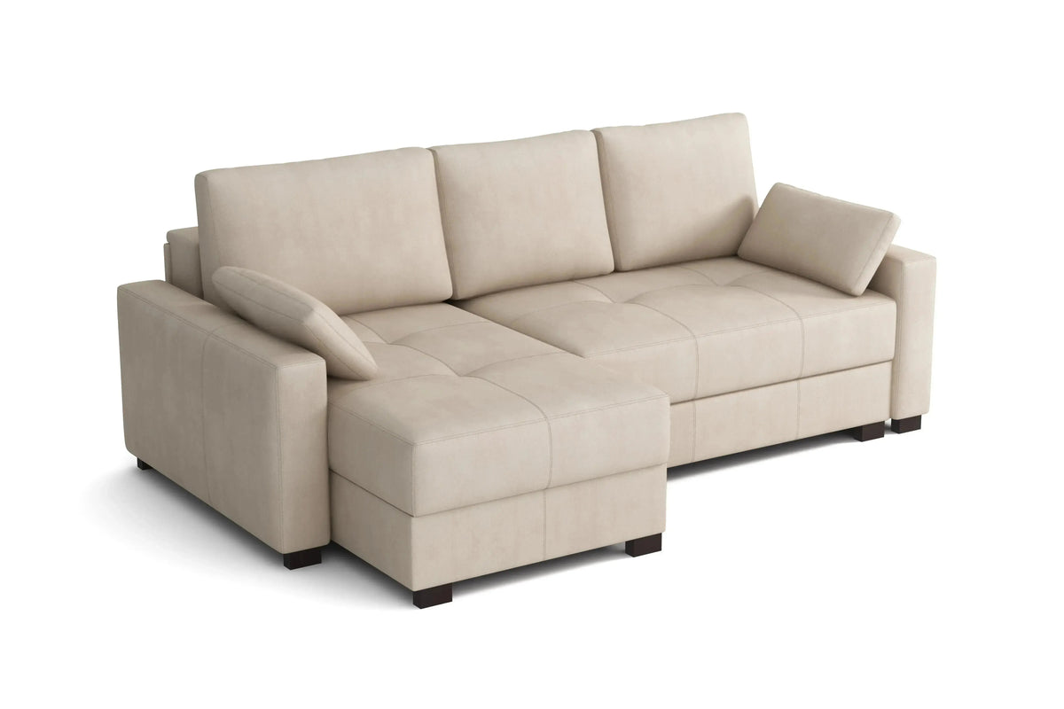 Mocca King Size Corner Sofa Bed (Copy MS2) SofaBedExpert.co.uk