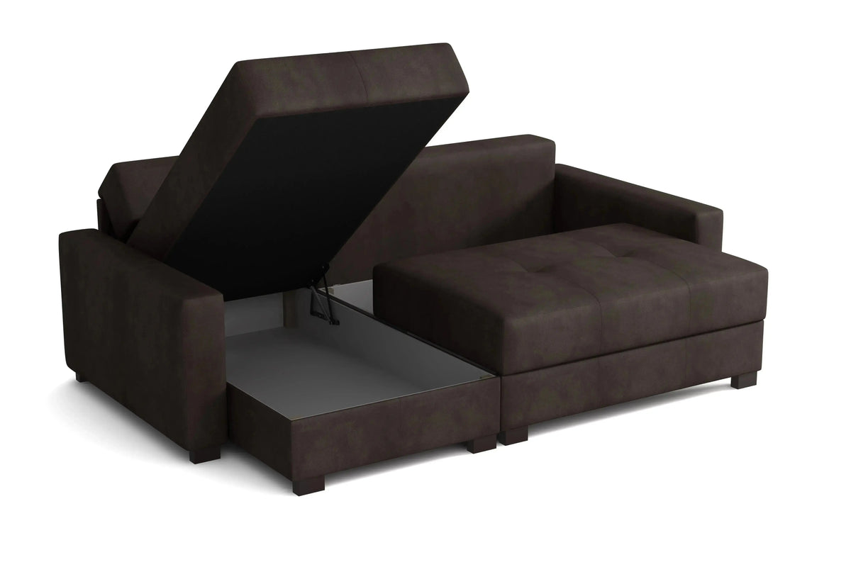 Mocca King Size Corner Sofa Bed (Copy MS2) SofaBedExpert.co.uk