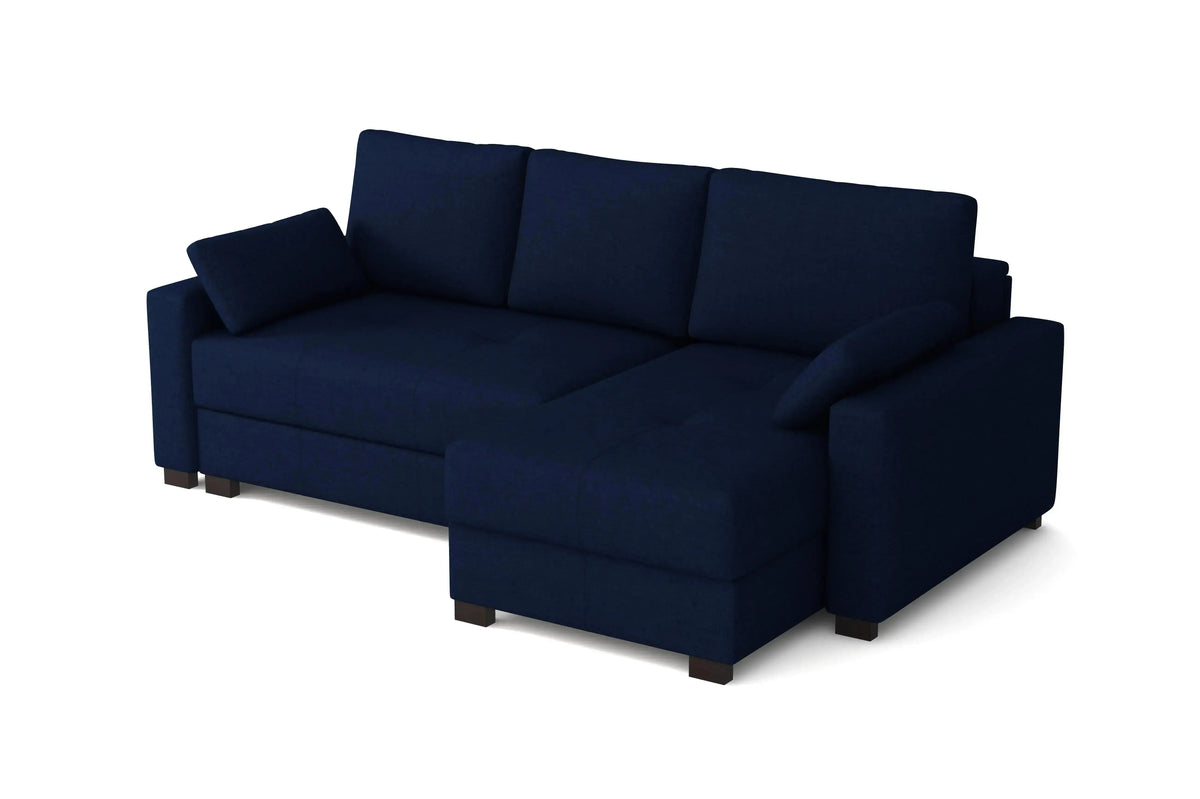 'Mocca' Kingsize Corner Storage Sofa Bed SofaBedExpert.co.uk