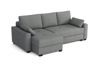 'Mocca' Kingsize Corner Storage Sofa Bed SofaBedExpert.co.uk