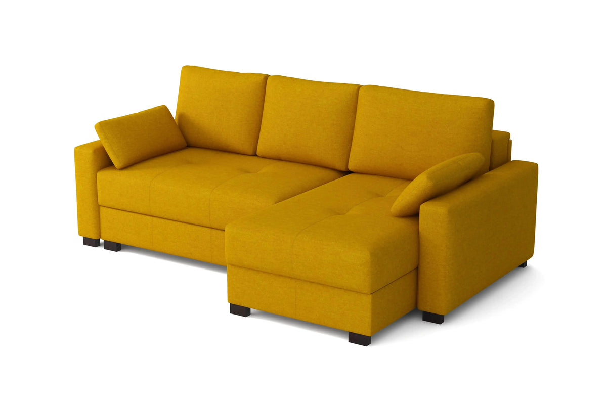 'Mocca' Kingsize Corner Storage Sofa Bed SofaBedExpert.co.uk