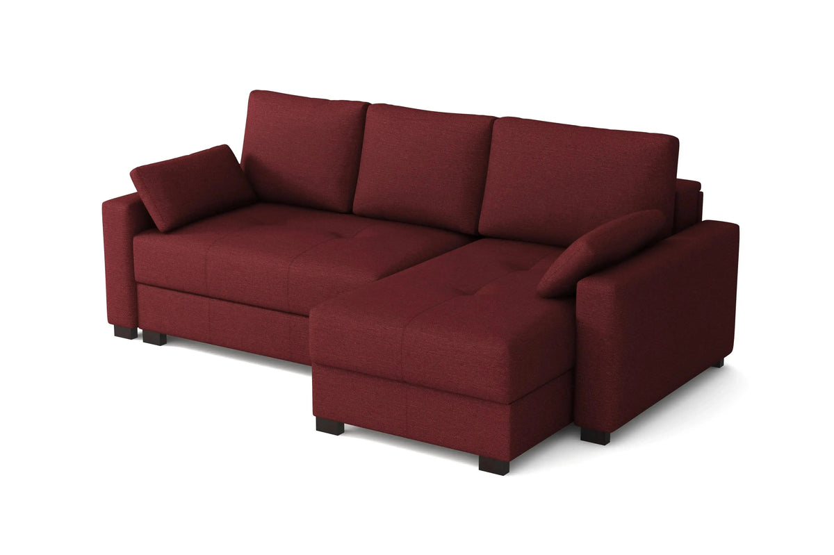 'Mocca' Kingsize Corner Storage Sofa Bed SofaBedExpert.co.uk