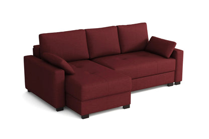 'Mocca' Kingsize Corner Storage Sofa Bed SofaBedExpert.co.uk