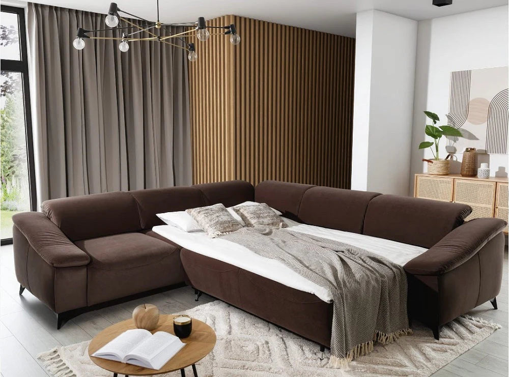 Potenza I Corner Sofa Bed With Storage