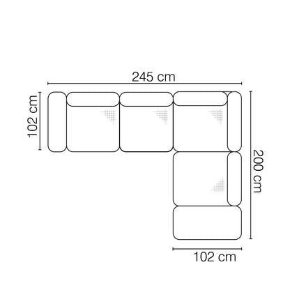 Sidolo Corner Sofa
