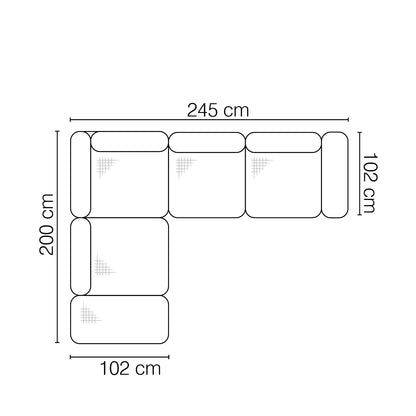 Sidolo Corner Sofa