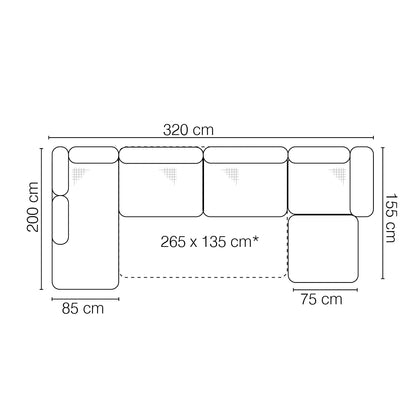 Sori Corner Sofa Bed With Storage