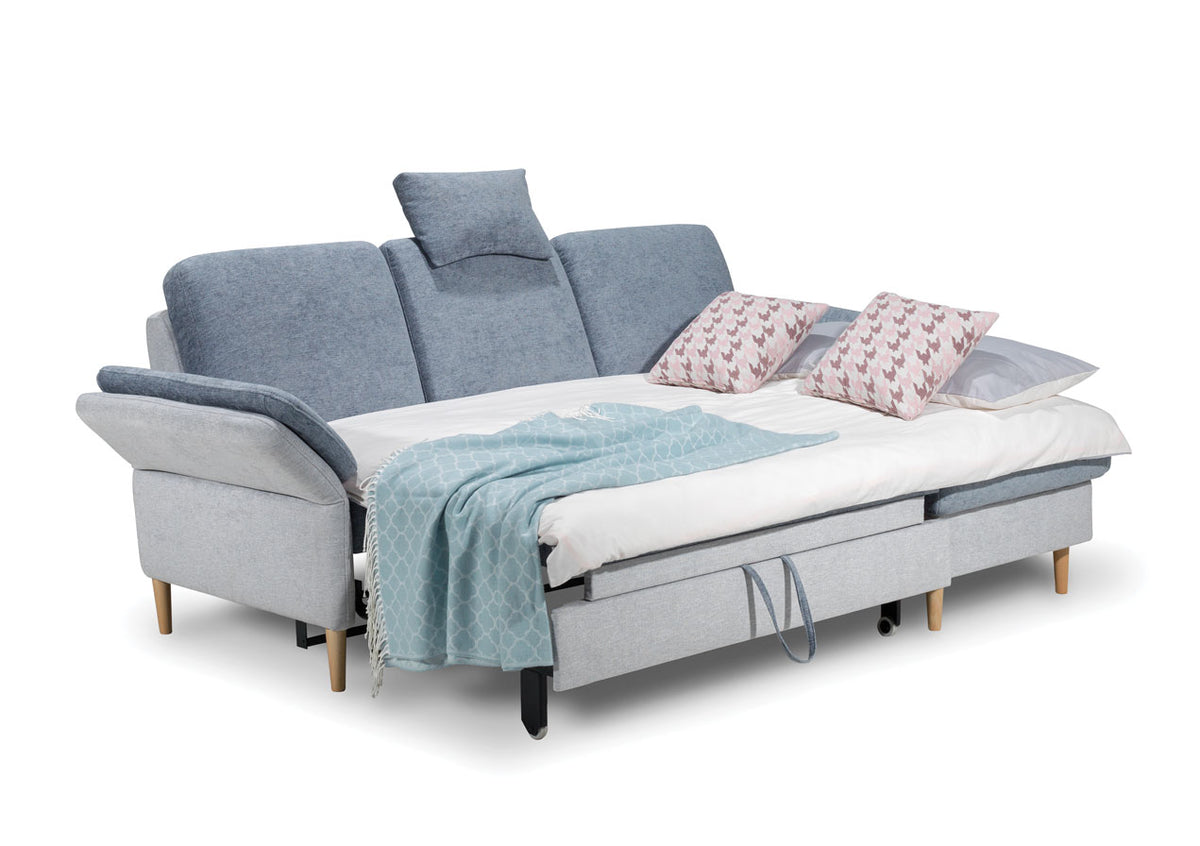 Sori Corner Sofa Bed With Storage