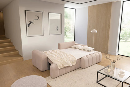 Anubis Corner Sofa Bed with Storage