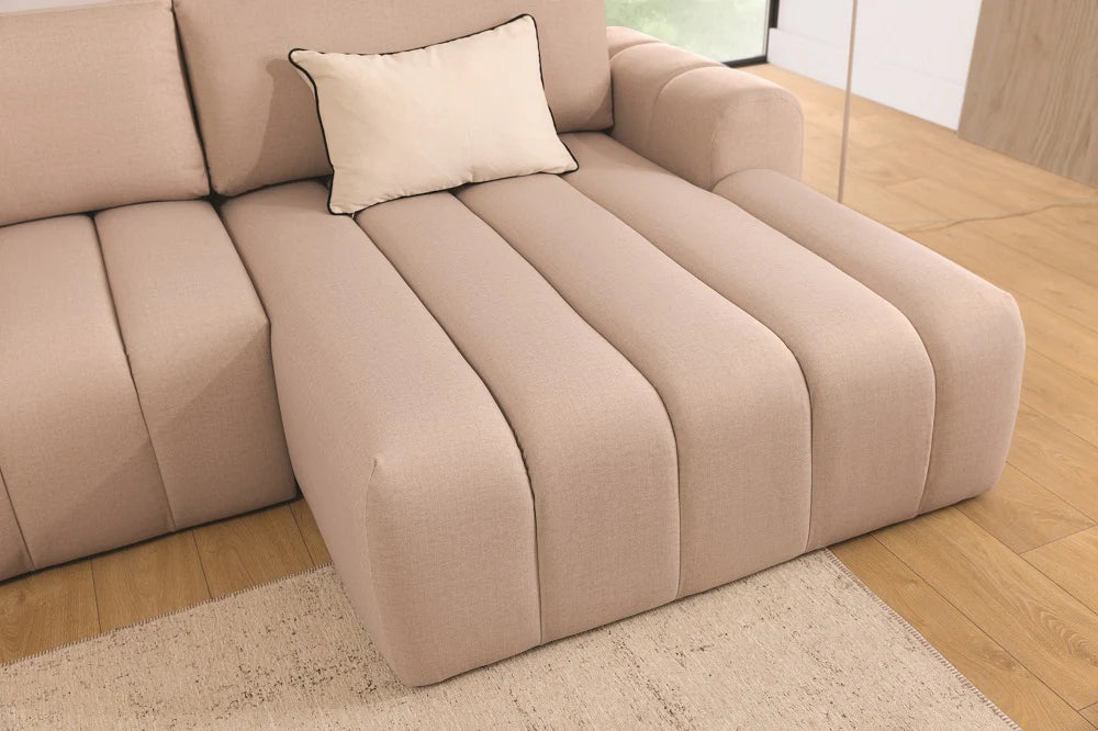 Anubis Corner Sofa Bed with Storage
