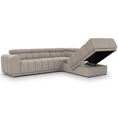 Augusto Corner Storage Sofa Bed Large