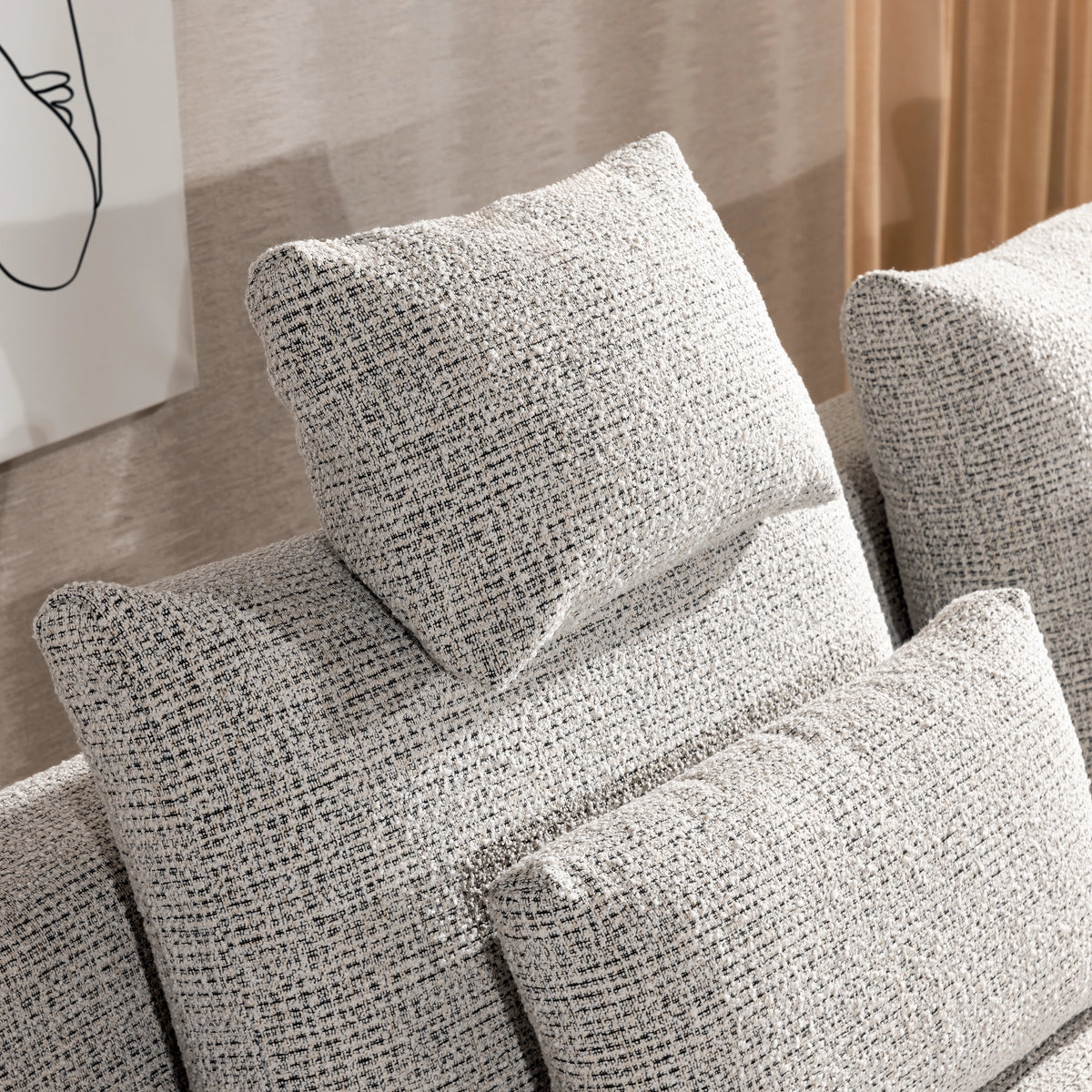 Bastia Corner Sofa Large